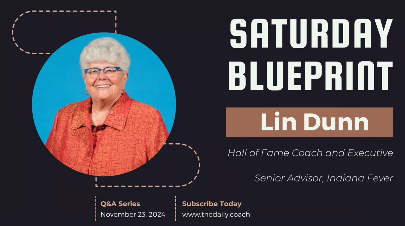 Saturday Blueprint interview with Lin Dunn